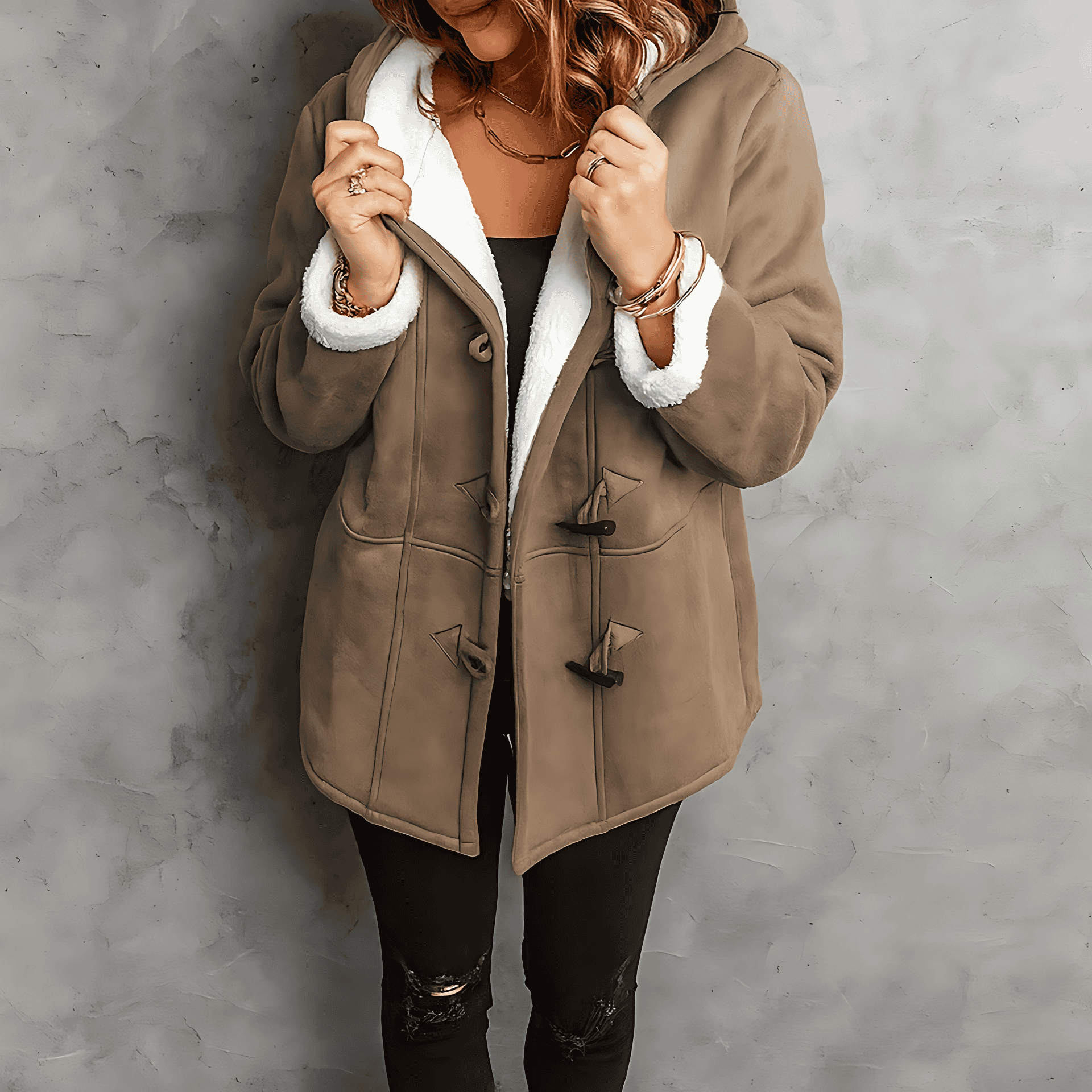 Studio Harvyn | Women – Winter Jacket - Sherpa Fleece Lined