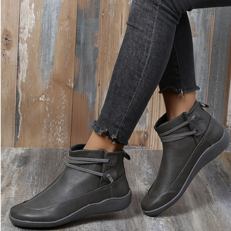 Studio Harvyn | Women – Waterproof Ankle Boots - Adjustable Straps