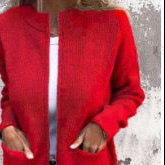 Studio Harvyn | Women - Solid Colour Cardigan – Comfortable Style