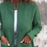Studio Harvyn | Women - Solid Colour Cardigan – Comfortable Style