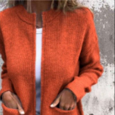 Studio Harvyn | Women - Solid Colour Cardigan – Comfortable Style