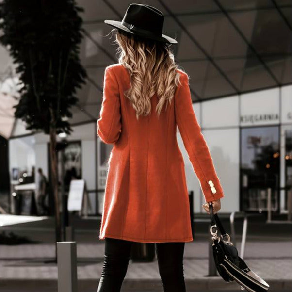 Studio Harvyn | Women – Tailored Winter Coat - Double-Breasted