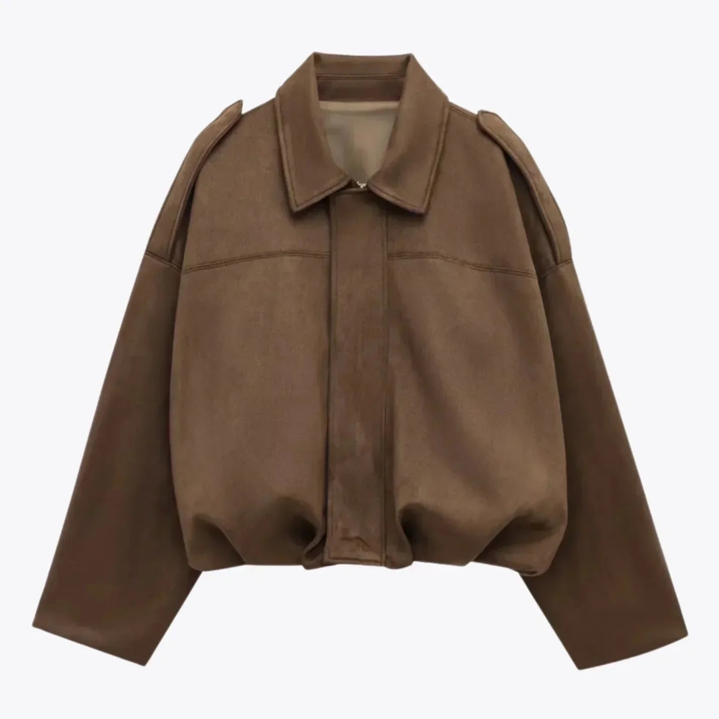 Studio Harvyn | Women - Oversized Suede Leather Jacket
