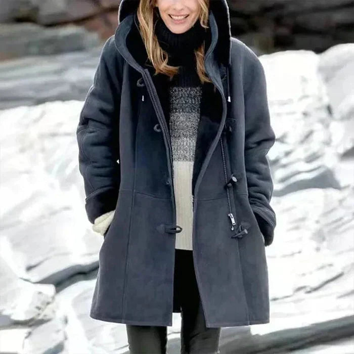 Studio Harvyn | Women - Fleece Jacket - Hooded Winter Style