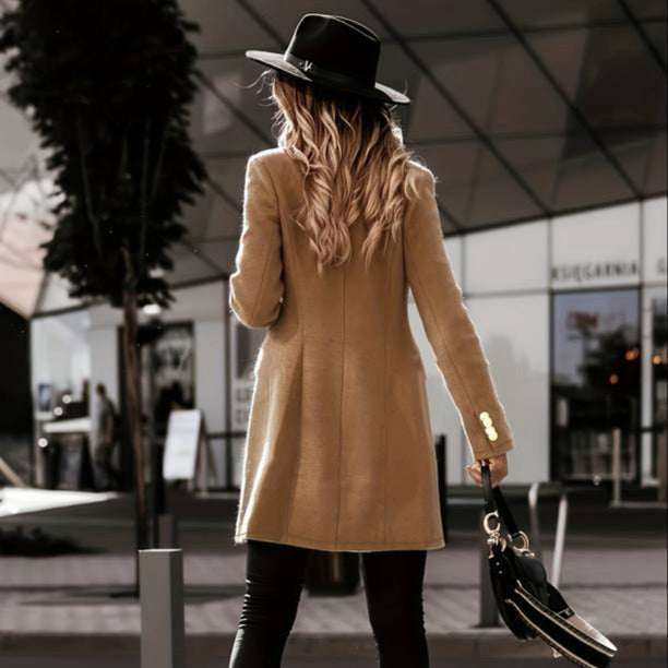 Studio Harvyn | Women – Tailored Winter Coat - Double-Breasted