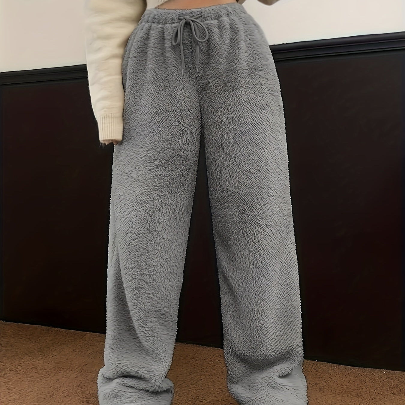 Studio Harvyn | Women - Soft Teddy Sherpa Trousers - Cosy Style