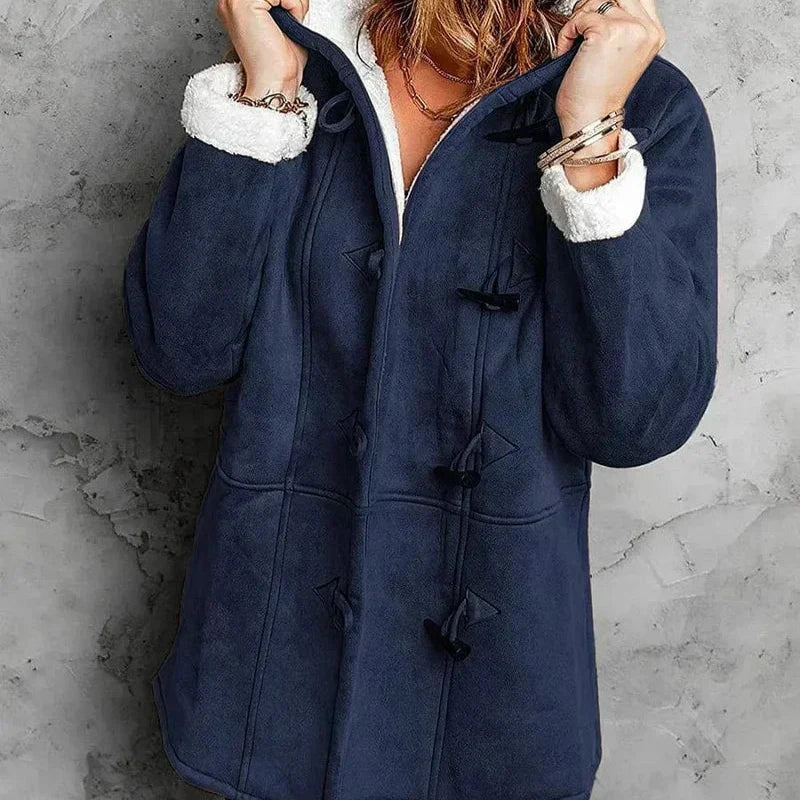 Studio Harvyn | Women - Fleece Jacket - Hooded Winter Style