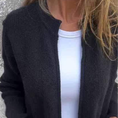 Studio Harvyn | Women – Open Front Knit Cardigan – Relaxed Fit