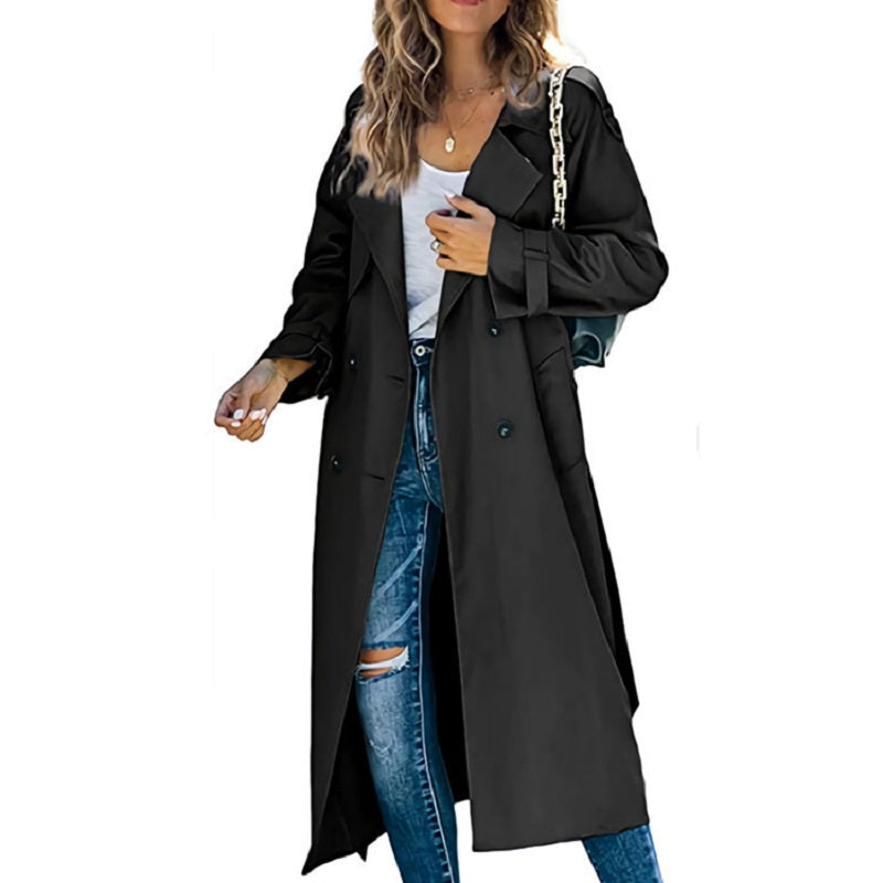 Studio Harvyn | Women - Trench Coat - Long Belted Style