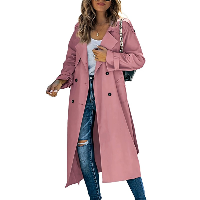 Studio Harvyn | Women - Trench Coat - Long Belted Style
