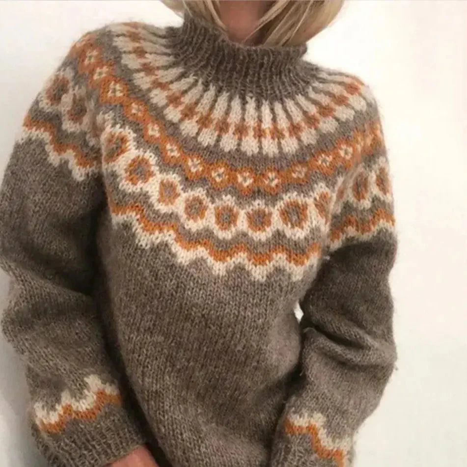 Studio Harvyn | Women - Norwegian Knitted Turtleneck Jumper