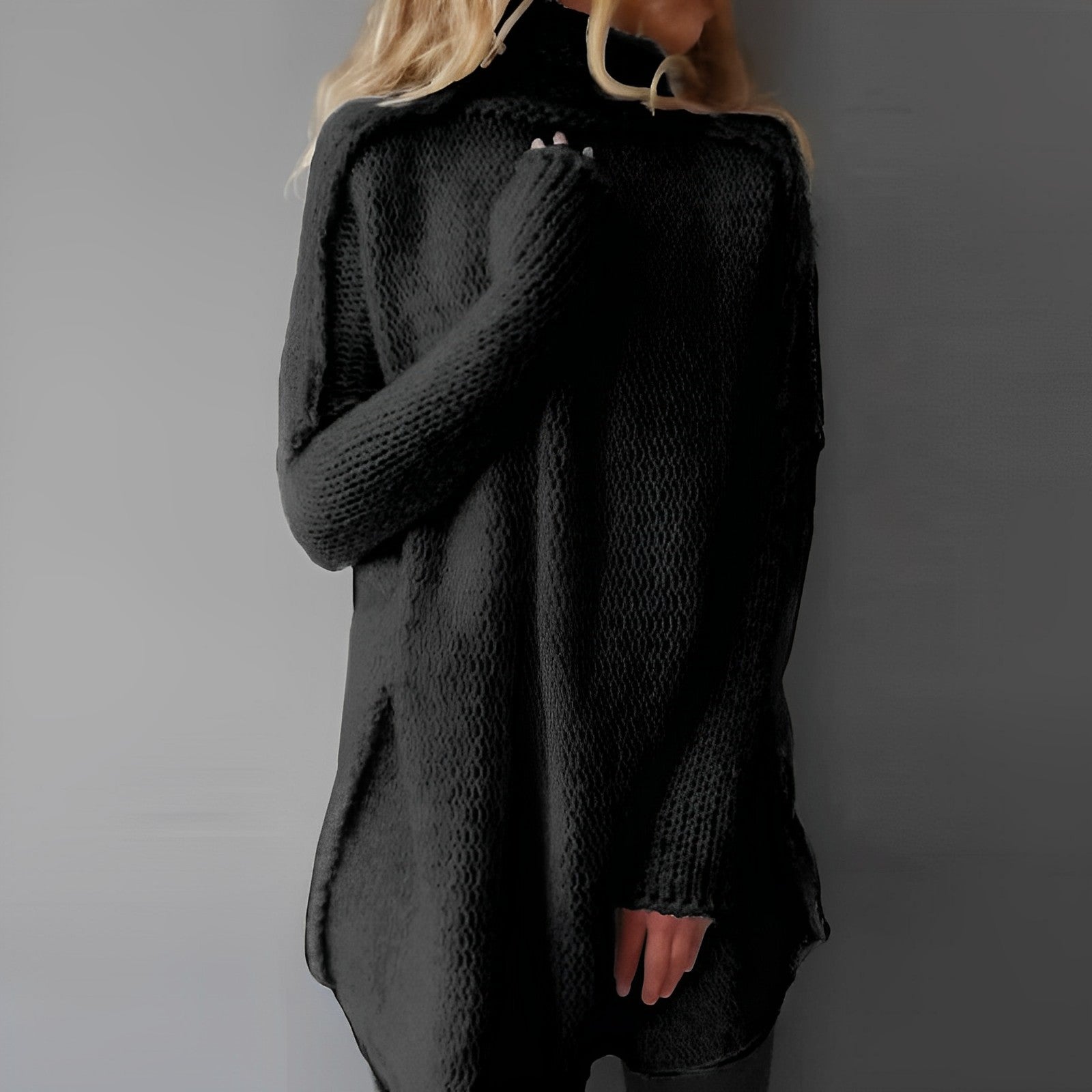 Studio Harvyn | Women - Soft & Stylish Long Knitted Jumper - Cosy Style