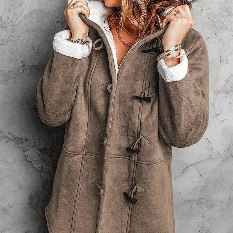 Studio Harvyn | Women - Fleece Jacket - Hooded Winter Style