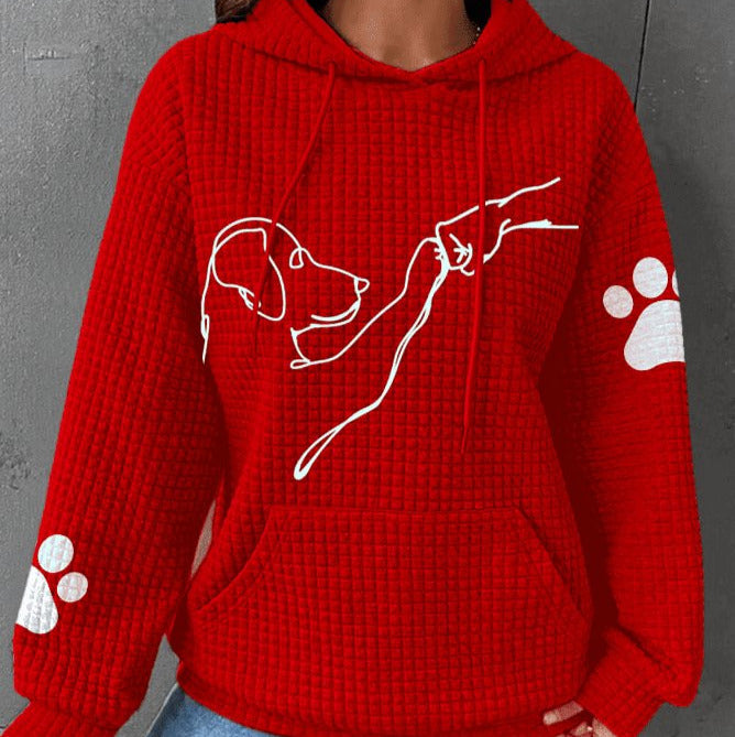 Studio Harvyn | Women - Cosy Hoodie - Adorable Dog Print