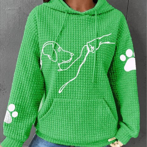 Studio Harvyn | Women - Cosy Hoodie - Adorable Dog Print