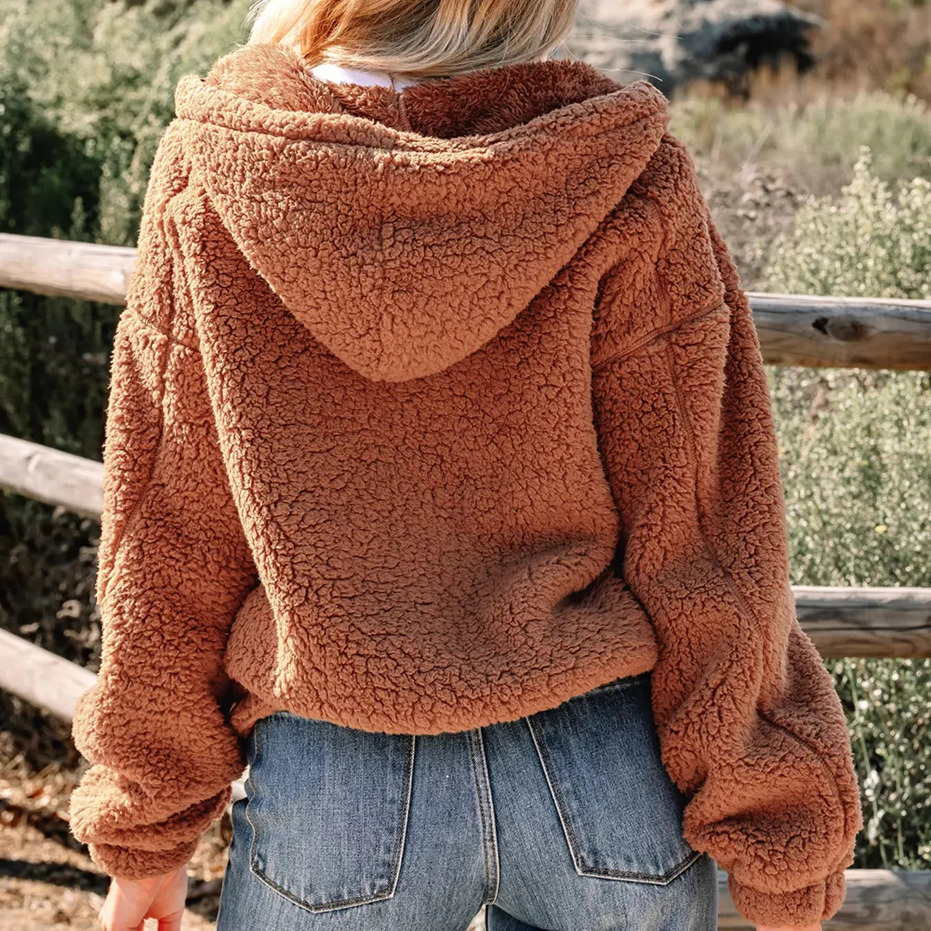 Studio Harvyn | Women - Teddy Jacket - Relaxed Zip-Up Style