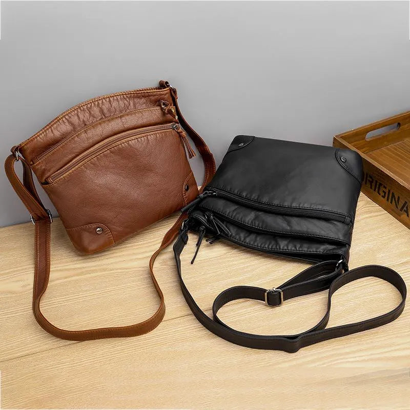 Studio Harvyn | Women's - Stylish Leather Shoulder Bag - Chic & Durable for Everyday Use