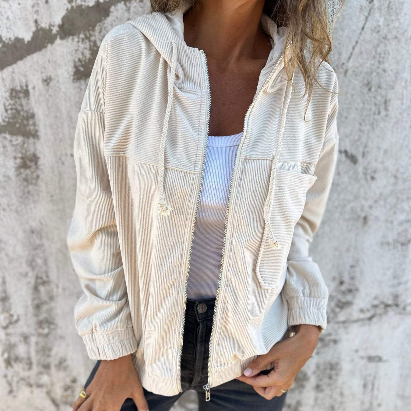 Studio Harvyn | Women - Stylish Corduroy Jacket - Timeless Style