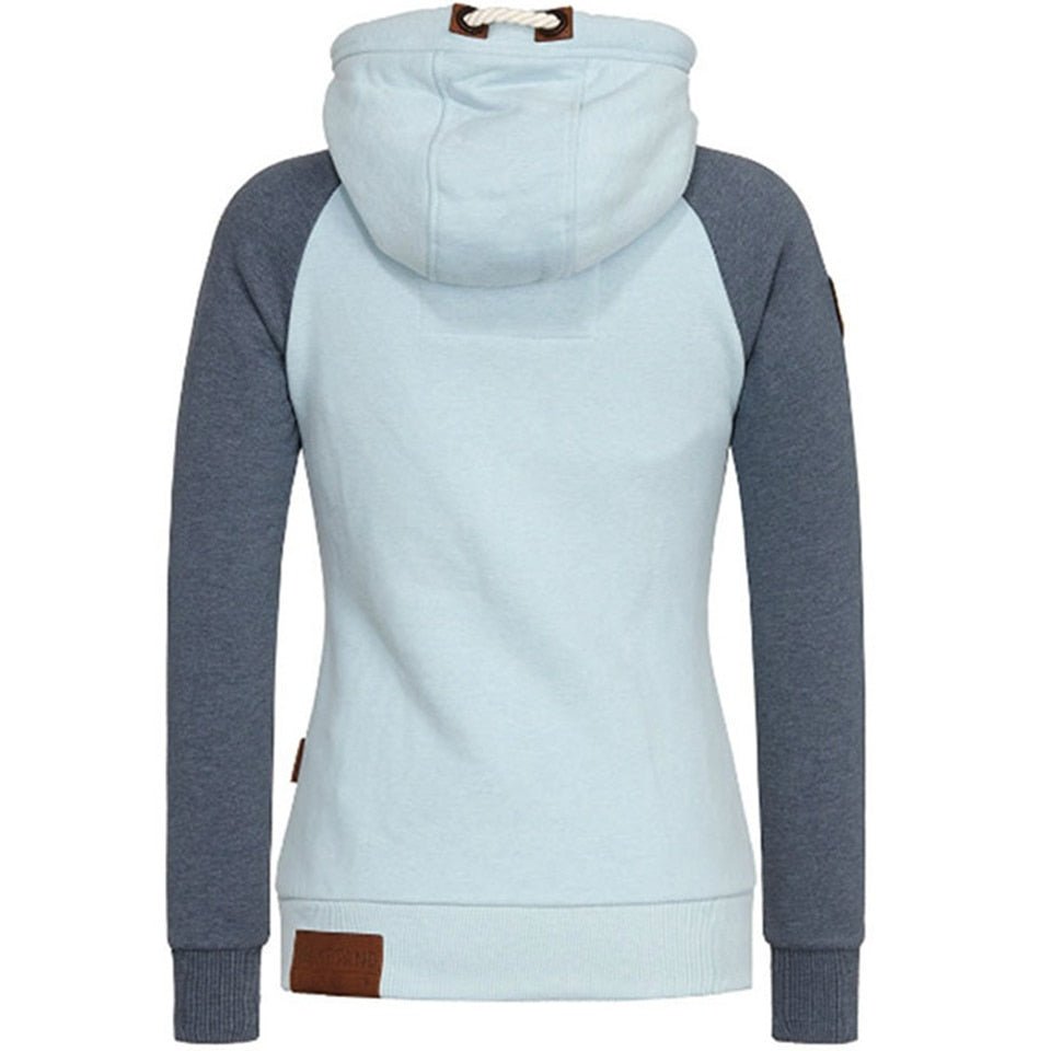Studio Harvyn | Women – Zip-Up Knitted Hoodie - Long Sleeve Style