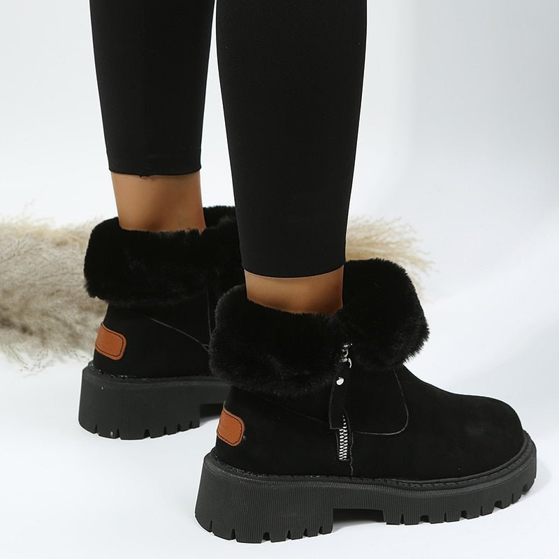 Studio Harvyn | Women – Non-Slip Ankle Boots - Side Zip Enclosure
