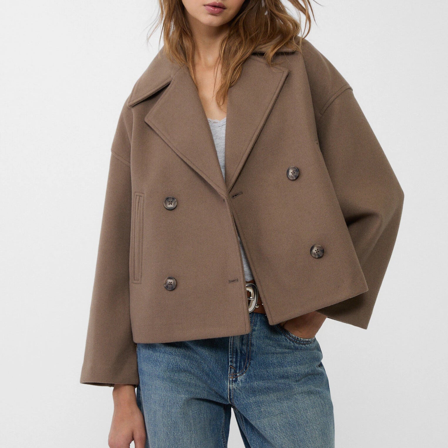 Studio Harvyn | Women - Short Jacket - Double Breasted Style