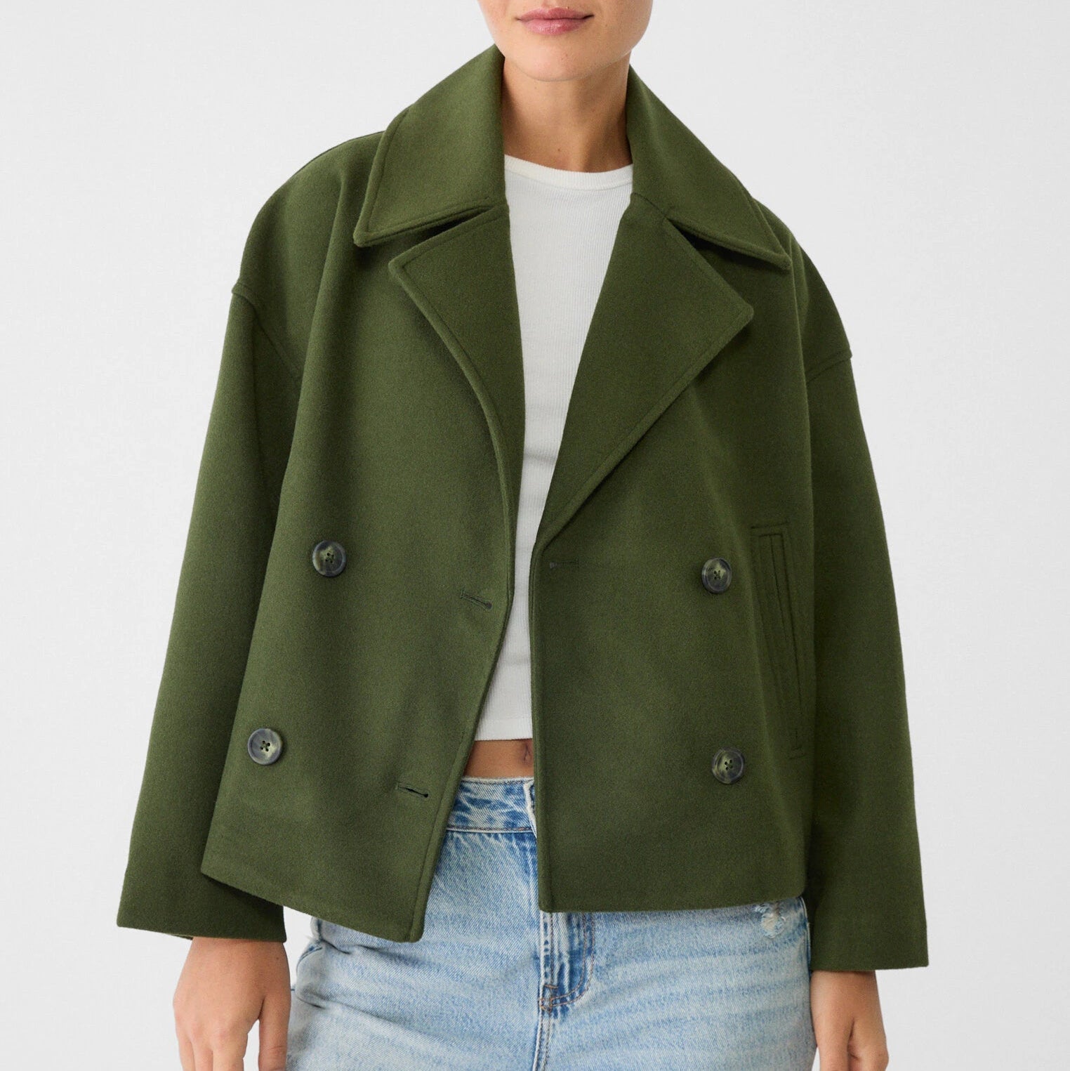 Studio Harvyn | Women - Short Jacket - Double Breasted Style