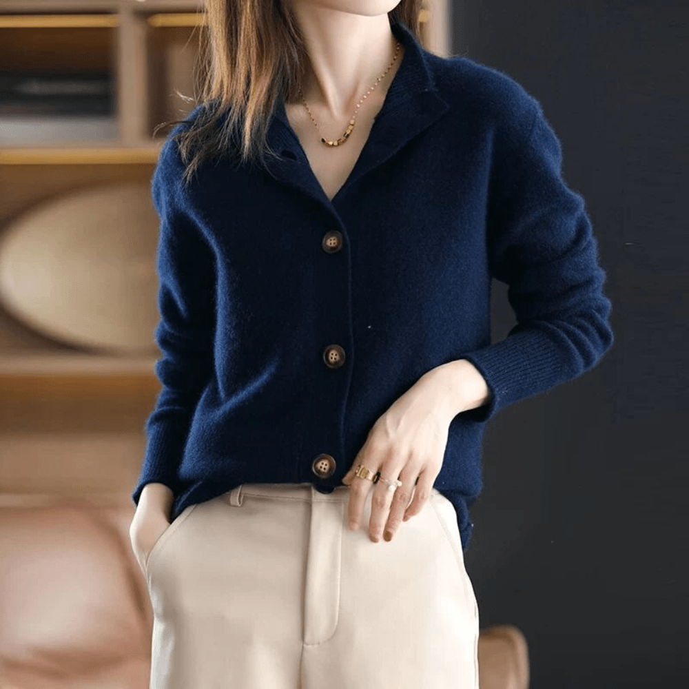 Studio Harvyn | Women - Luxurious Knit Cardigan - Cosy & Stylish Layer
