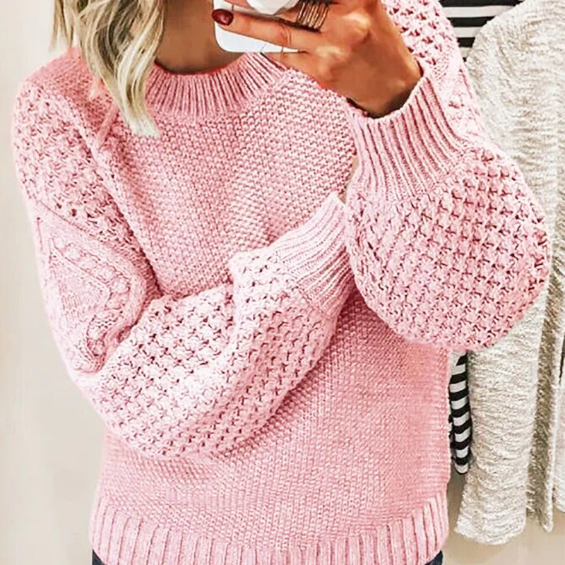 Studio Harvyn | Women – Oversized Knit Sweater - Wool Blend