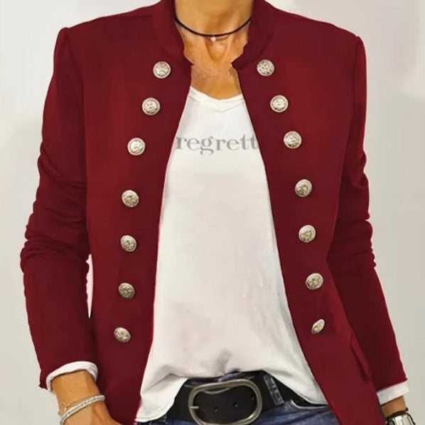 Studio Harvyn | Women – Tailored Slim Fit Jacket - Double-Breasted