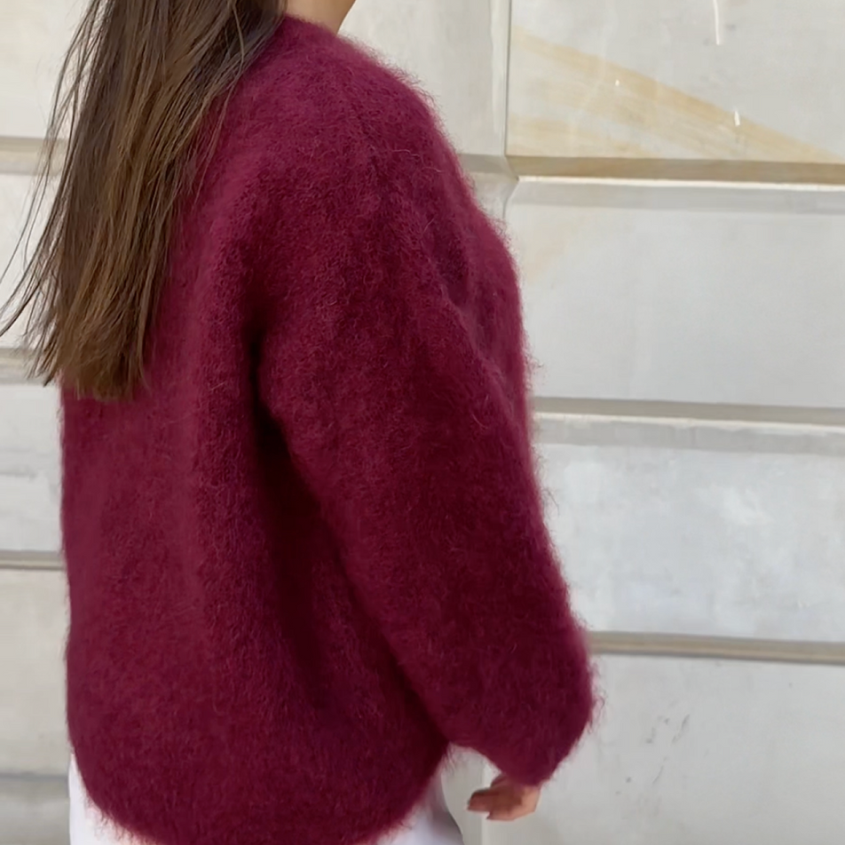 Studio Harvyn | Women - Soft Relaxed Winter Jumper - Round Neck