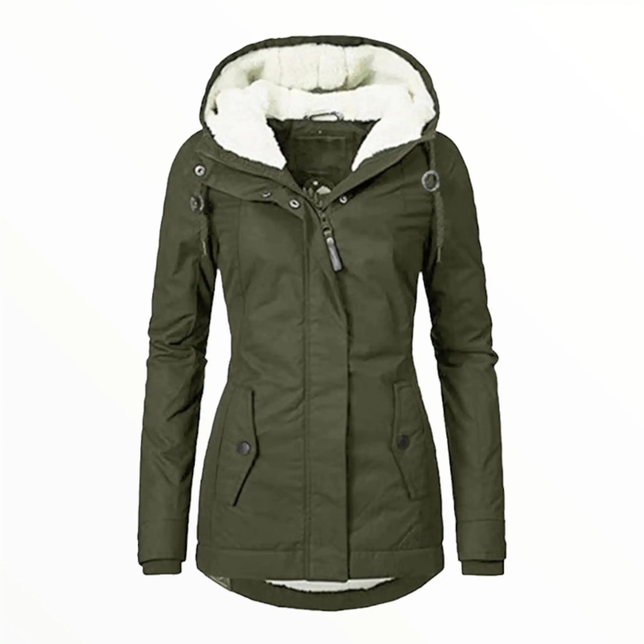 Studio Harvyn | Women - Parka Jacket - Warm Faux Fur Trim