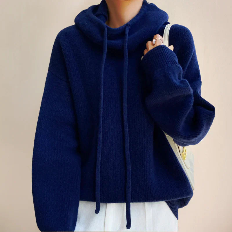 Studio Harvyn | Women – Oversized Turtleneck Sweater - Wool Blend