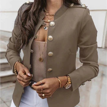 Studio Harvyn | Women - Button-Front Jacket – Casual Style