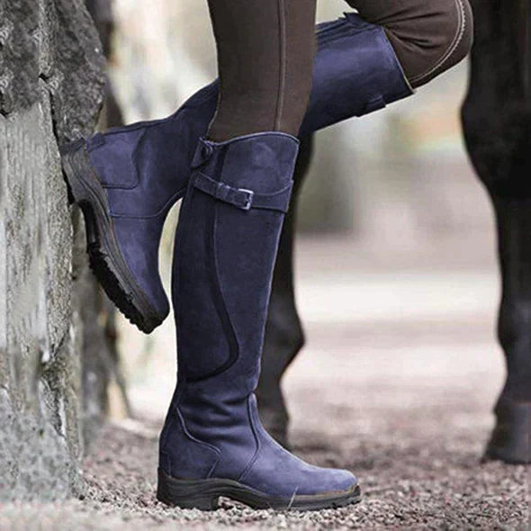 Studio Harvyn | Women – Knee-High Waterproof Boots with Grip Sole